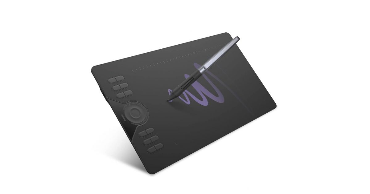 HUION HS610 Graphics Drawing Pen tablet DoozieMall